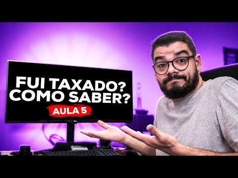 Como saber se meu pedido foi taxado?