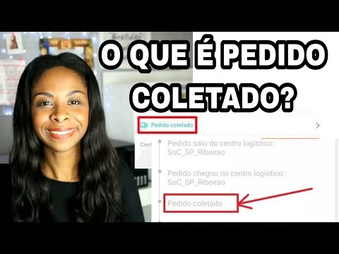 Como saber se o pedido foi postado e coletado?