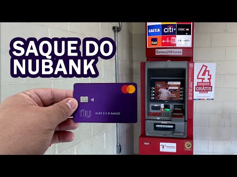 Como sacar dinheiro do Nubank sem cartão?