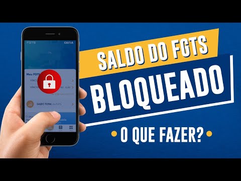 Como sacar saldo bloqueado do FGTS?