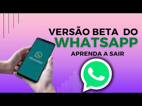 Como sair da versão beta do WhatsApp?