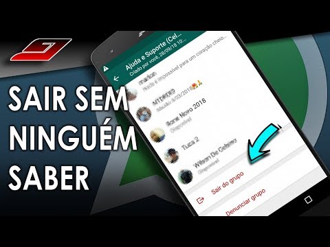 Como sair de um grupo de WhatsApp com elegância?