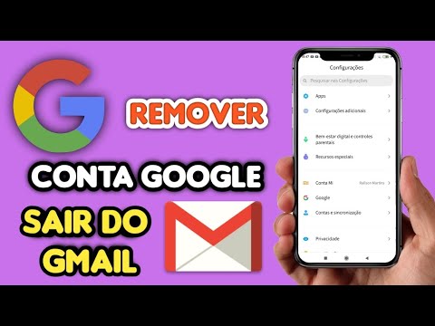 Como sair do Gmail no celular?