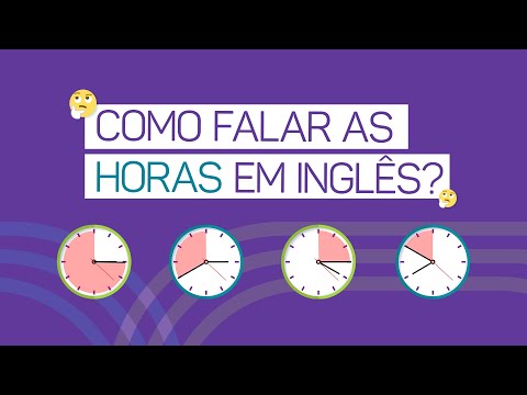 Como se diz 6:30 em inglês?