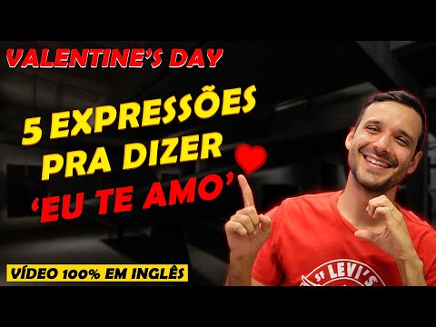 Como se diz te amo em inglês?