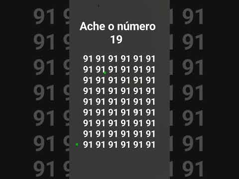 Como se escreve o número 19?