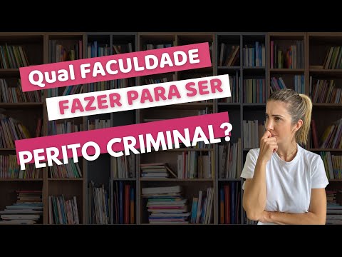 Como se tornar um perito criminal através de um curso?