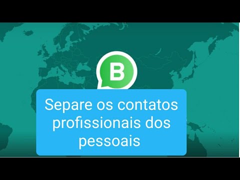 Como separar contatos pessoais e profissionais no WhatsApp?