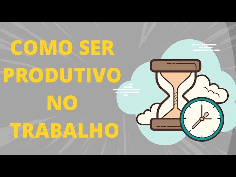 Como ser mais rápido no trabalho?