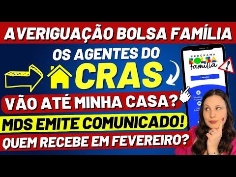 Como será a visita domiciliar do Bolsa Família em 2025?