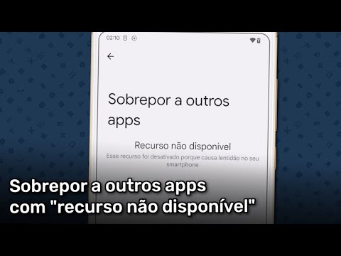 Como sobrepor um app?