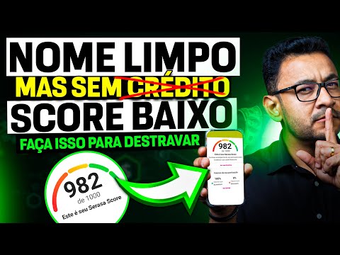 Como ter um nome limpo se meu score está baixo?