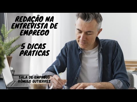 Como ter uma redação de expectativa profissional pronta?