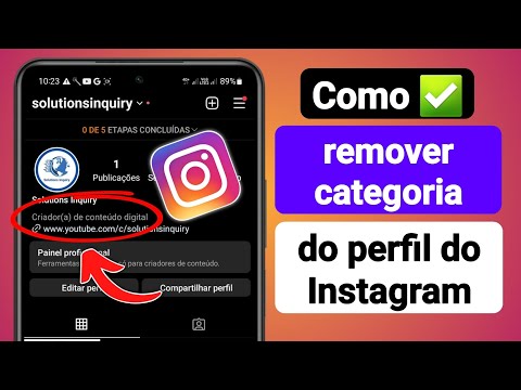 Como tirar a categoria do Instagram no iPhone?