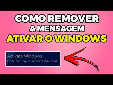 Como tirar a mensagem de ativação do Windows usando CMD?