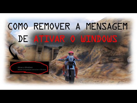 Como tirar a mensagem de ativar o Windows pelo CMD?