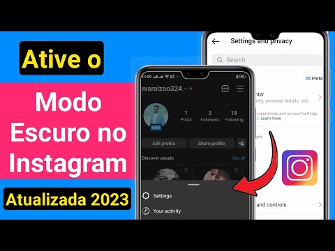 Como tirar a tela preta do Instagram?