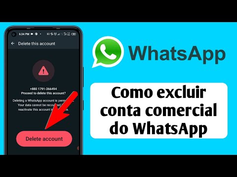 Como tirar conta comercial do WhatsApp Business?