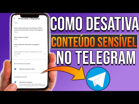 Como tirar conteúdo sensível do Telegram?