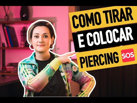 Como tirar o piercing da orelha de forma segura?