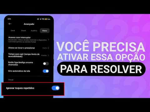 Como tirar o toque fantasma do celular?