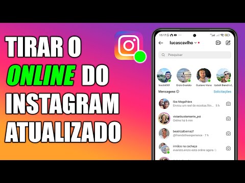 Como tirar online do Instagram?