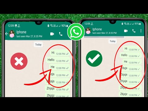 Como tirar os dois tracinhos do WhatsApp?