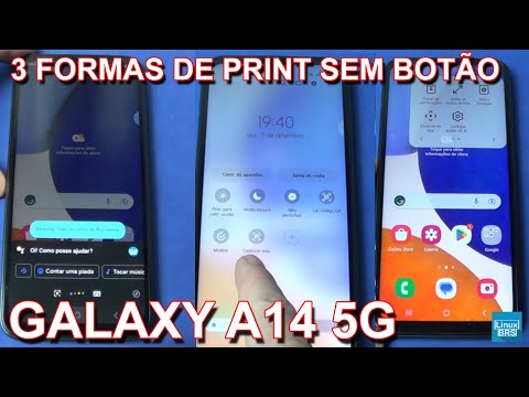 Como tirar print do Samsung A14?