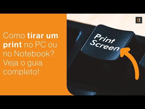 Como tirar print no notebook?