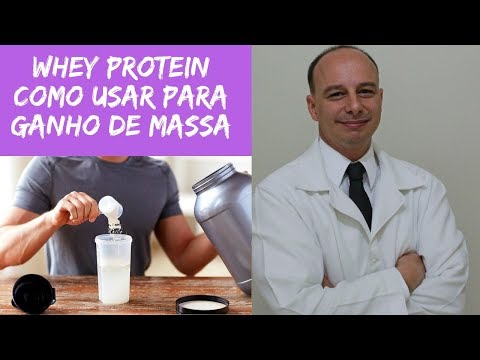 Como tomar whey protein para ganhar massa muscular?