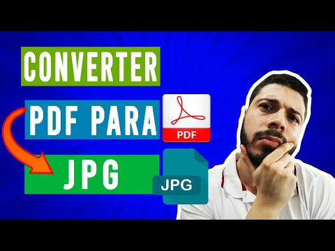 Como transformar PDF em JPEG?