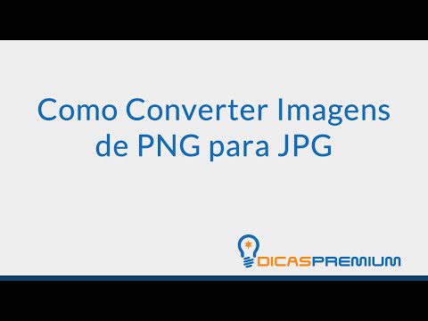 Como transformar PNG em JPG?