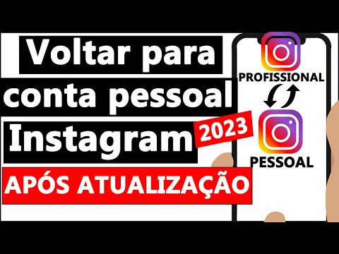 Como transformar uma conta empresarial em pessoal?