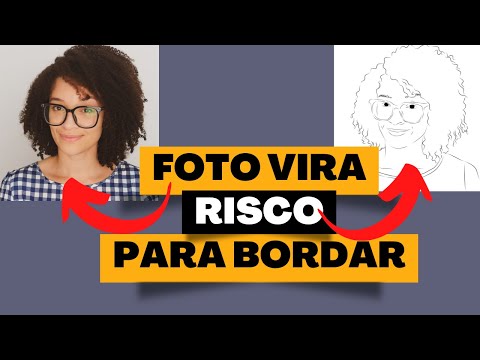 Como transformar uma foto em contorno?