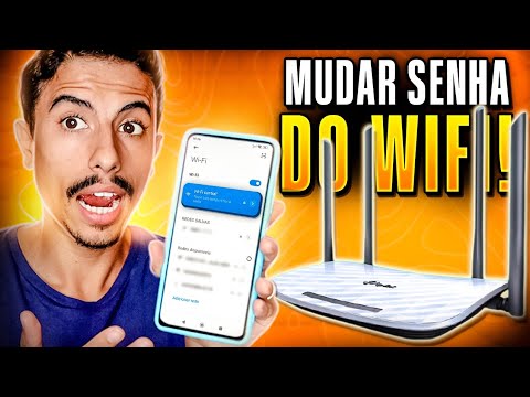 Como trocar a senha do Wi-Fi?