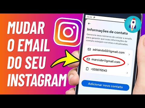 Como trocar o email do Instagram?