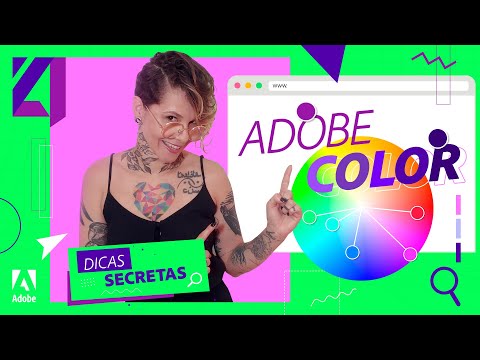 Como usar a paleta de cores do Adobe?