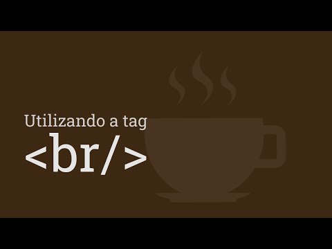 Como usar a tag para pular linha em HTML?