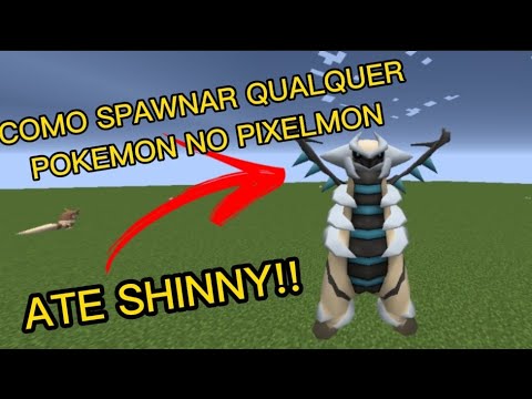 Como usar o comando para spawnar Pokémon no Pixelmon?