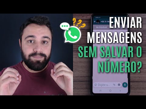 Como usar o WhatsApp sem salvar o contato?