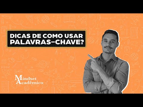 Como usar palavras-chave no TCC?