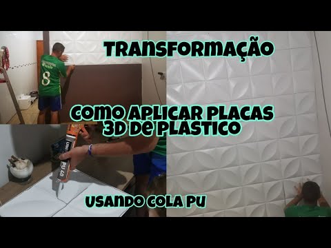 Como usar placa de PVC para parede?