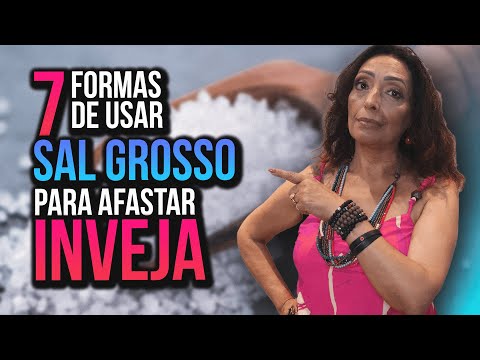 Como usar sal grosso na sua casa?