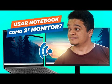 Como usar uma segunda tela para notebook?