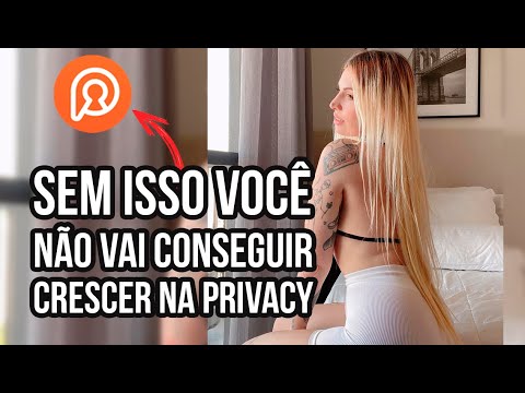 Como vender conteúdo no Privacy?