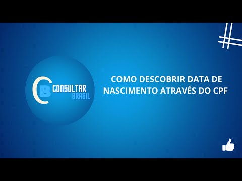 Como ver a data de nascimento pelo CPF?