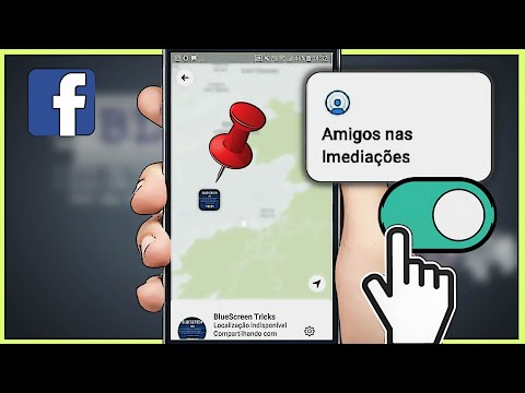 Como ver amigos nas imediações no Facebook?