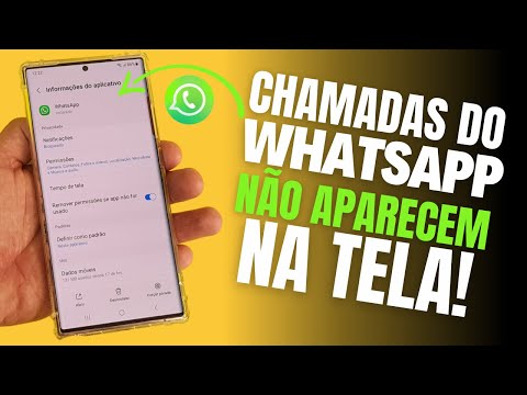 Como ver chamadas de vídeo do WhatsApp?