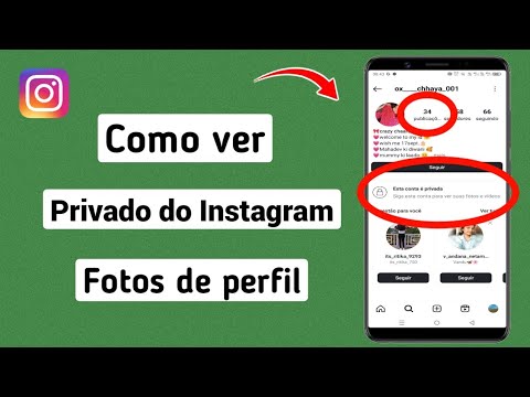 Como ver fotos de contas privadas no Instagram?