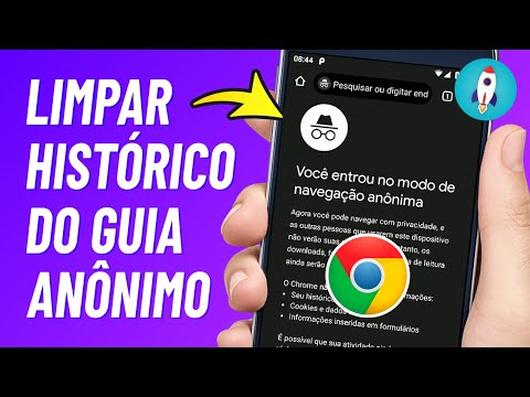 Como ver o histórico da guia anônima do celular?